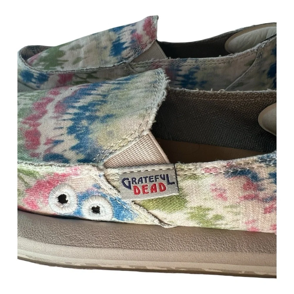Casual Tie-Dye Slip-On Women’s Shoes - Multicolor